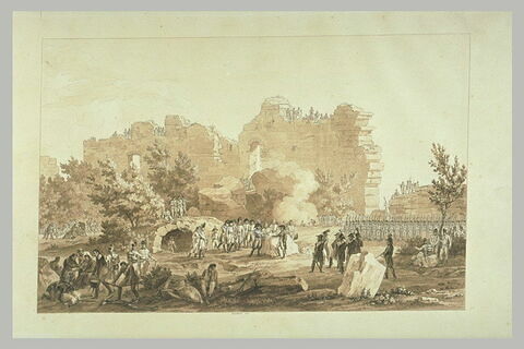 Le général piémontais Provera capitulant au château de Cosseria, avril 1796, image 1/1