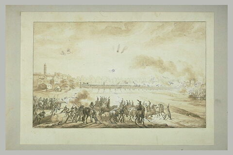 Bonaparte franchissant le pont de Lodi, 10 mai 1796, image 1/1
