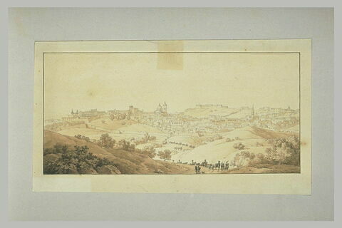 L'armée française traverse Urbino en février 1797