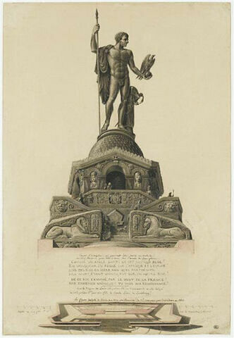 Projet de monument à Napoléon Ier
