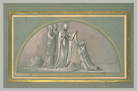 Saint Dominique recevant le scapulaire, image 1/1