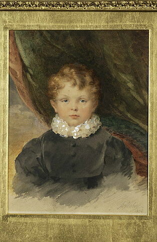 Henri Isabey, fils d'Eugénie-Rose Maystre et de Jean-Baptiste Isabey
