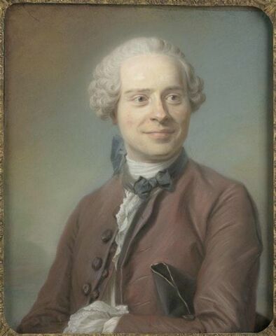 Portrait de Jean Le Rond  d'Alembert ( 1717-1783)., image 1/2
