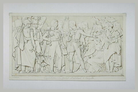 Projet de bas-relief pour l'Arc de Triomphe du Carrousel, image 1/1