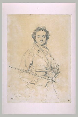 Portrait de Paganini, image 1/1