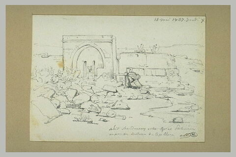 Vue du Sabil Scandaraoun entre Tyr et Palmyre, image 1/1