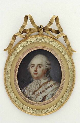 Portrait de Louis XVI en costume de sacre.