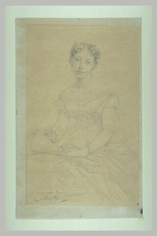 Portrait de Mme Arthur Foucques Duparc, image 2/2