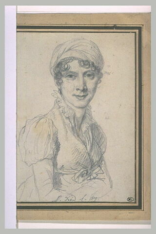 Portrait d'Adélaïde Binard, femme d'Alexandre Lenoir, image 4/4