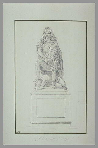 Statue de Louis XIV par Jacques Sarazin
