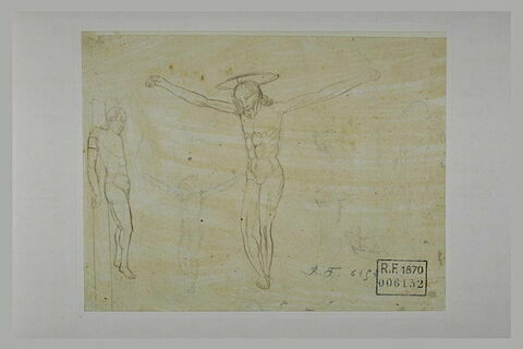 Larrons crucifiés, et Christ en croix, image 1/1