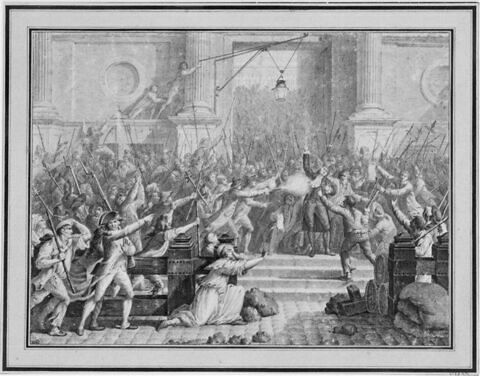 Mort de M. de Flesselles, prévôt des marchands de Paris (14 juillet 1789), image 1/1