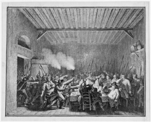 Arrestation de Louis seize à Varennes (22 juin 1791), image 1/1