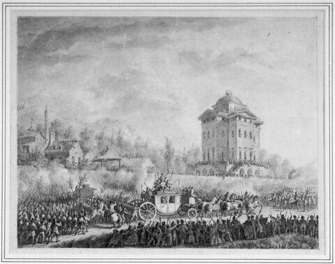 Retour de Varennes, arrivée de Louis Capet à Paris (25 juin 1791), image 1/1