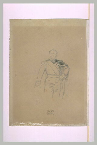 Etude pour le portrait de Napoléon III, image 1/1