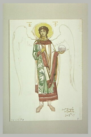 Archange, d'après l'abside droite à San Angelo in Formis, près de Capoue, image 1/1