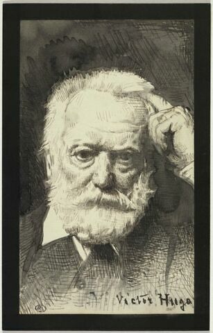 Portrait de Victor Hugo, en buste, image 1/2