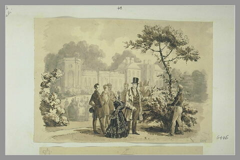 Visite de Louis-Philippe à la Maison d'Orléans de Twickenham, image 2/2
