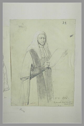 The Honourable Charles Ewan Law, Recorder of London ; tête de la reine, image 2/2