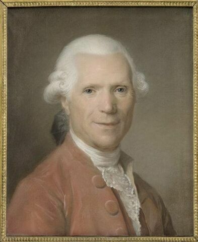Portrait du graveur général des monnaies PIerre SImon Benjamin Duvivier, en buste. ( 1730-1819), image 1/4