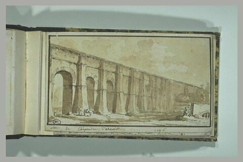 Paysage barré par l'aqueduc d'Arcueil, image 1/1