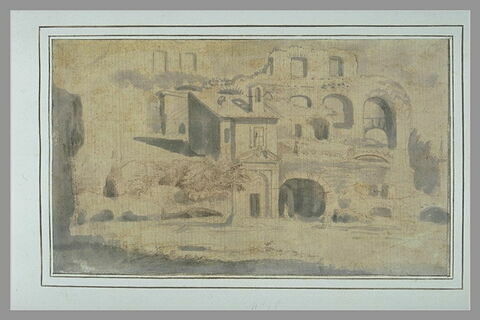 Vue de l'intérieur du Colisée