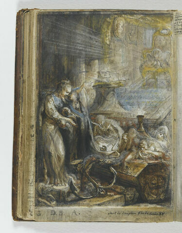Mort du Dauphin, fils de Louis XV, image 1/2