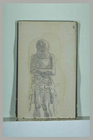 Soldat en costume du Moyen-Age, image 1/2