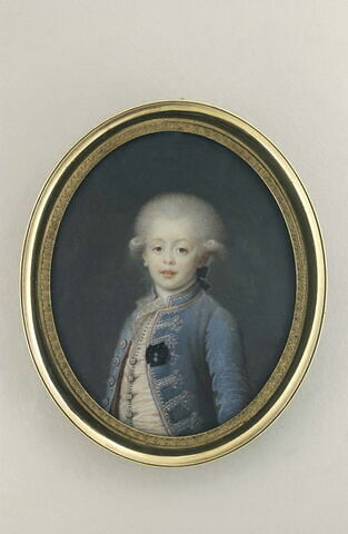 Portrait de Louis Antoine de Bourbon, duc d'Angoulême, enfant à mi-corps (1775-1844), image 1/1