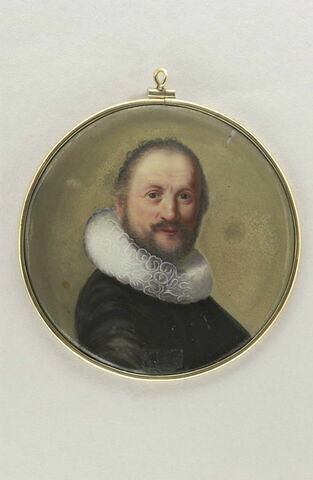 Portrait d'homme d'après un tableau de Rembrandt de 1632