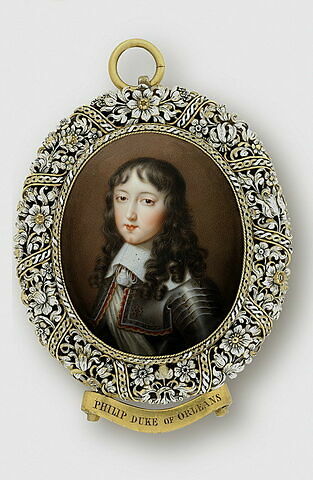 Portrait de Philippe, duc d'Orléans, frère de Louis XIV, vers 12 ans, image 1/1