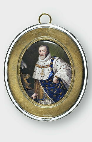Portrait présumé de l'acteur Lekain dans le rôle d'Henri IV, image 1/1