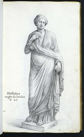 Statue de 'MESSALINA / MOGLIE di CLAUDIO', image 1/3