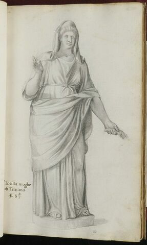 Statue de 'PLOTILLA MOGLIE di TRAIANO', image 3/3
