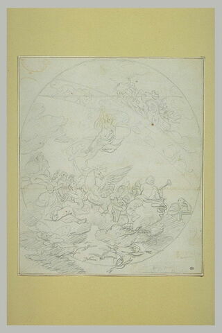 Apollon et les Muses entourant Pégase, image 1/1