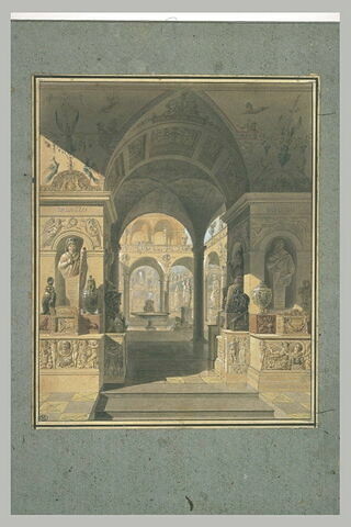 Intérieur d'un palais romain, image 1/1