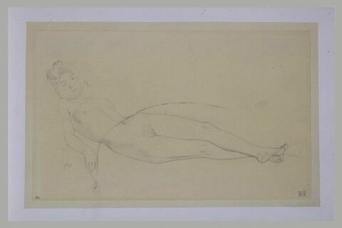Femme nue allongée, image 1/1