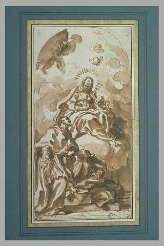 Vierge et l'Enfant avec saint Charles Borromée et saint Ignace de Loyola, image 3/3