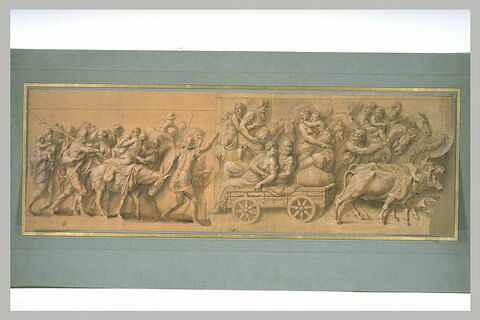 Triomphe d'un empereur romain (fragments), image 1/3