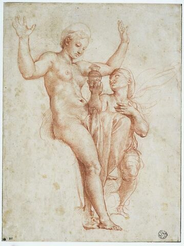Psyché présentant à Vénus l'eau du Styx ou Psyché présentant à Vénus le cadeau de Proserpine, image 1/2