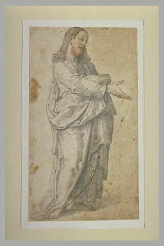 Jésus-Christ, debout, tendant la main droite, image 1/1