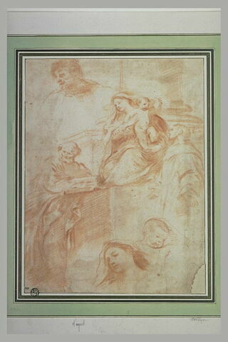 La Vierge et l'Enfant du retable Pesaro, image 1/1