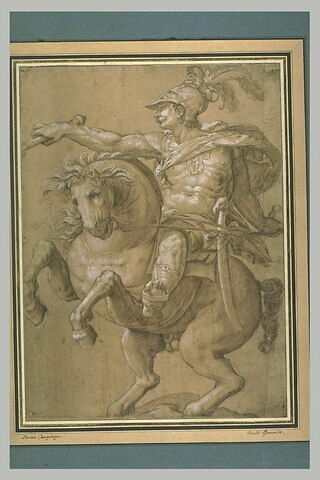 Général romain à cheval, image 1/1