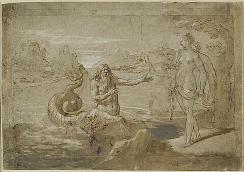 Glaucus et la nymphe Scylla, image 1/1