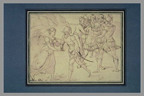 Dalila livrant Samson et recevant le prix de sa trahison, image 1/1