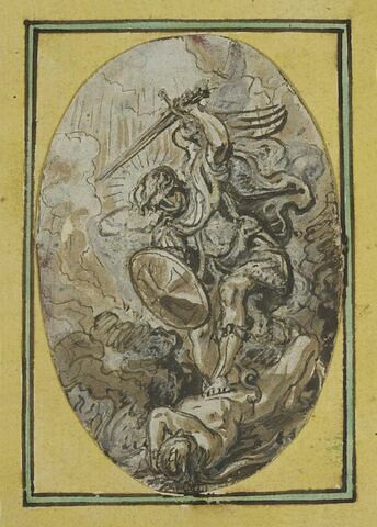 L'archange saint Michel terrassant le dragon