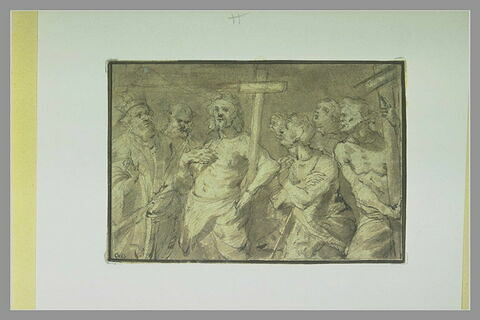 Saint Jean-Baptiste paraissant devant Herode (?), image 2/2