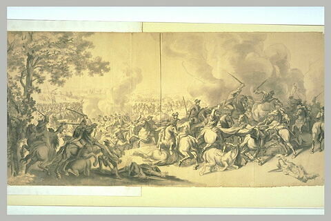 Un combat de cavalerie, image 1/1