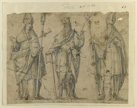 Les saints Polycarpe, Alaverne et Basile, image 1/1