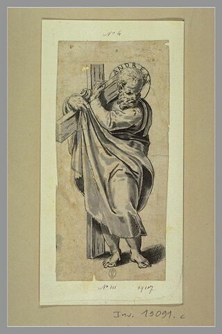 Saint André portant sa croix, image 1/1